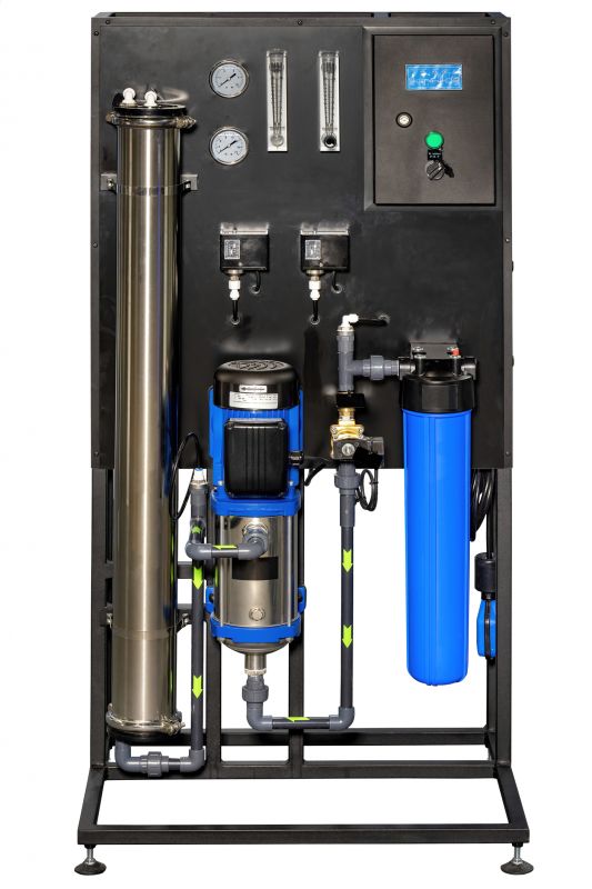 Commercial Water Treatment Setup